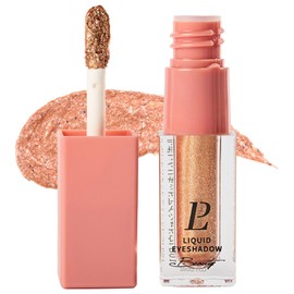 LEPOREM LP05Fluffy Butterfly Liquid Eyeshadow Glitter Makeup Eye Shadow Glitter Teardrop Bag Cosmetics Eye Makeup Crumble Resistant