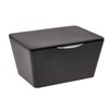 Wenko Brasil Storage Basket / Storage Box with Lid, 15.5