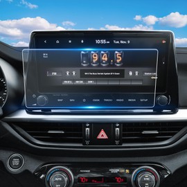 WEIPIN For Glossy Tempered Glass 2022 2023 2024 Kia Forte 10 Inch Touchscreen Screen Protector - Forte (GT-line/GT/GT Manual) Accessories