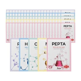 Shinri (50매+50매)토탈 솔루션 바이탈 히알루론산 마스크팩 5종 (50 sheets + 50 sheets) Total Solution Vital Hyaluronic Acid Mask Pack 5 Types