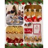 4Pack Christmas Stocking Holders for Mantle, Set of 4 Christmas