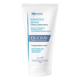 Crema Compensatoria Hidratante Ducray Keracnyl Repair Acneica Día/noche 50ml