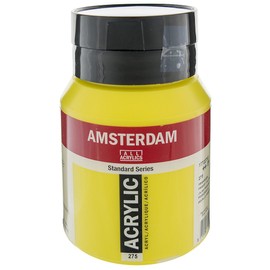 Amsterdam Standard Series Acrylic Jar 500 ml Primary yellow 275 (17722752)