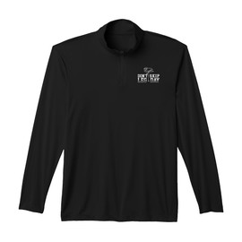 Don't Skip Leg Day Pink Flamingo Bird Fitness Workout Performance Quarter-Zip Top