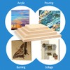 Falling in Art Unfinished Birch Wood Canvas Panels Kit, Falling