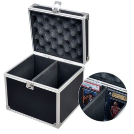 Cosrogo Attache Case, Card Loader, Aluminum Case, Large Capacity PSA Storage Case, Holds 20 Magnetic Loaders, Compatible with PSA/BGS (20 x 17 x 19)