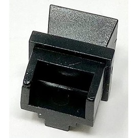 RJ45 Jack Snap-In Dust Cover, Inside Jack - Improved Grip Style - 50 Pack