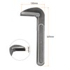 HARFINGTON Pipe Wrench Hook Jaw 48" Plumbing Wrench Replacement Jaws