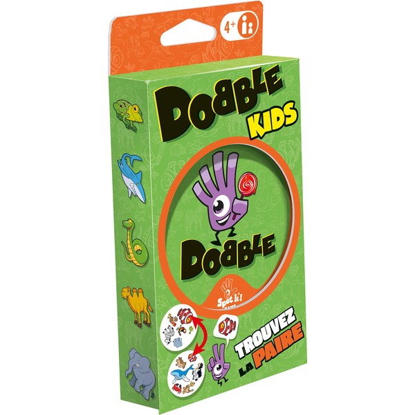 Zygomatic | Dobble: Kids 2021 Edition | Board Game | Ages 4+ | 2 to 5 Players | 10 Minutes