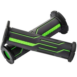 Daytona GG-D-LINE 98447 GrippyGrip Motorcycle Handlebar, Handle Diameter: Φ0.9 inch (22.2 mm), 4.9 inches (125 mm), Dual Layer Construction, End Penetration, Green