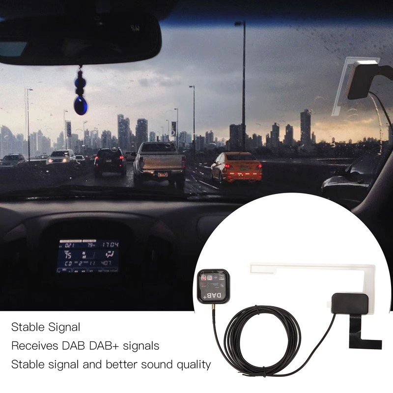 DAB DAB+ Radio Receiver USB Powered Portable Digital Radio Receiver