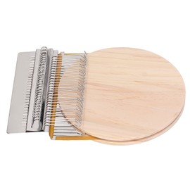 ANKROYU 28 Pins Convenient Darning Loom, Small Wooden Weave Loom Tool, Manual Darning Weaving Loom Tool, Darning Weaving Loom Tool for Socks Clothes