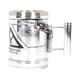 Nemesis Now Terminator 2 - Jarra de 17 cm, resina con inserto de acero inoxidable, color plateado