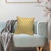 HOSNYE Bee Honeycombs Throw Pillow Case Cushion Covers Yellow and