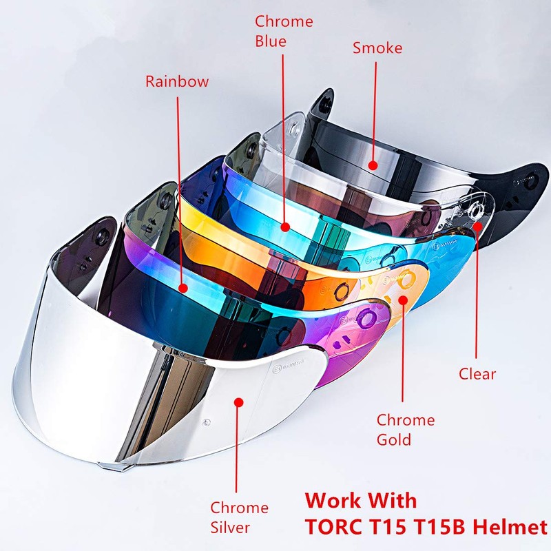 VCOROS - Protector de casco de motocicleta para TORC T15