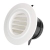 3" Air Vent Cover, Allvent ABS Round Louvered Air Grill