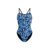 Dolfin Reliance Women's One Piece Swimsuit - Team Print V-Back