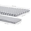 PATIKIL 72" x 30" Picnic Table Cover with Bench Covers,