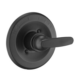 Shower Trim Kit Compatible with Delta 13/14 Series, Shower Cover Plate with Handle (Valve& Catridge Not Inclued) (Matte Black)