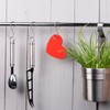 VIPITH S-Shaped Hooks, Large, S-Hooks, No Falling, Silver, Set of