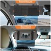 Sun Visor Extender for Car UV400 Polarized with Sunglasses Holder