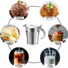 Stainless Steel Double Insulated Gravy Jug with Hinged Lid for