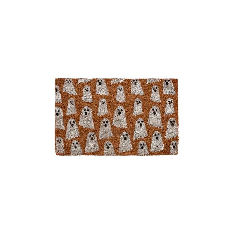 Mud Pie Glow Ghost Doormat; 18" x 29"