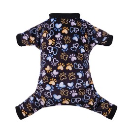 CuteBone Dog Pajamas Costumes Fleece Pet Clothes Puppy Onesie Winter Holiday Cute Cat Jammies Keep Your Pet Warm in The Cold Weather P220XL