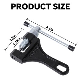 Chain Breaker #420-530, Chain Tool for Motorcycle Dirt Pit Bike ATV Quad Go Kart Bicycle Scooter, Chain Break # 420 428 520 525 528 530, Universal Car Accessories Chain Breaker Tool Kit
