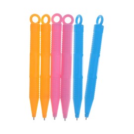 XLKJ 6 Pcs Magnetic Drawing Board Pens Replacement Stylus Painting Pens for Baby Kids Erasable Writing Sketch Doodle Board Pad
