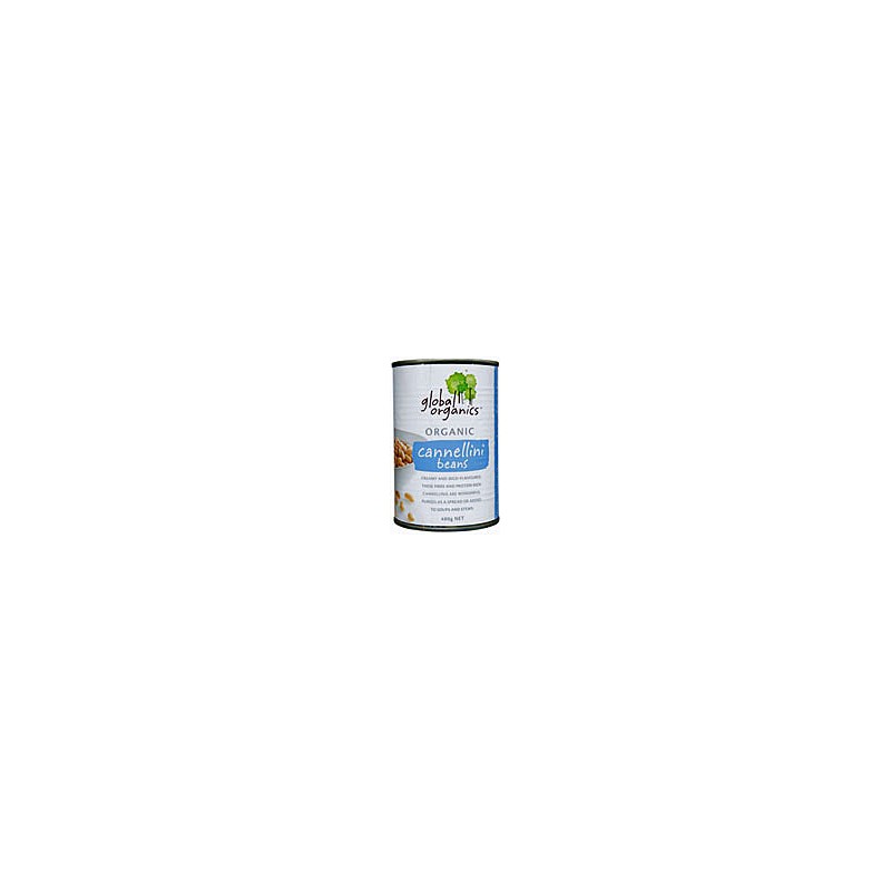 Global Organics Beans Cannellini Organic 400g