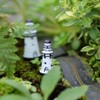 Mipcase 30 Pcs Mini Lighthouse Decor, Resin Lighthouse Outdoor Decor