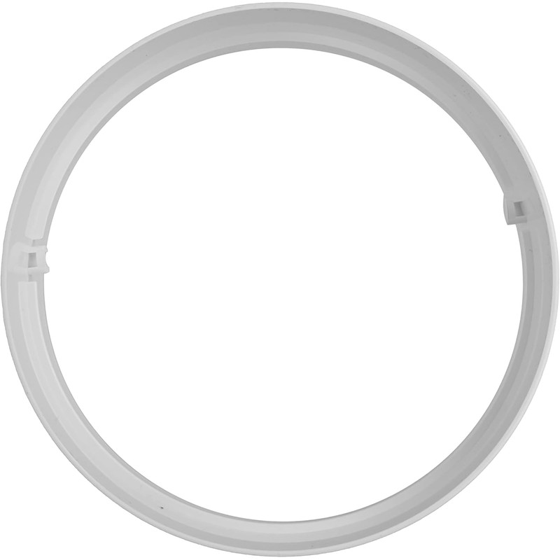 Vent Systems 6" Inch - White - Male Fit Duct