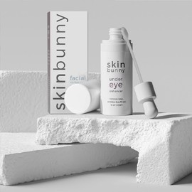 Skin Bunny Under Eye Enhancer – Eye Cream for Dark Circles and Puffy Eyes – Anti Aging Anti Wrinkles Caffeine Eye Cream for Eye Bags Remover Men and Women – Eye Serum 200 Applications