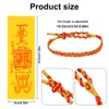 BOXOB Talisman Rope Talisman Bracelet, Nylon Adjustable Lucky Braided Bracelet