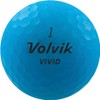 Volvik Vivid Matte Finish Blue Golf Balls (One Dozen)