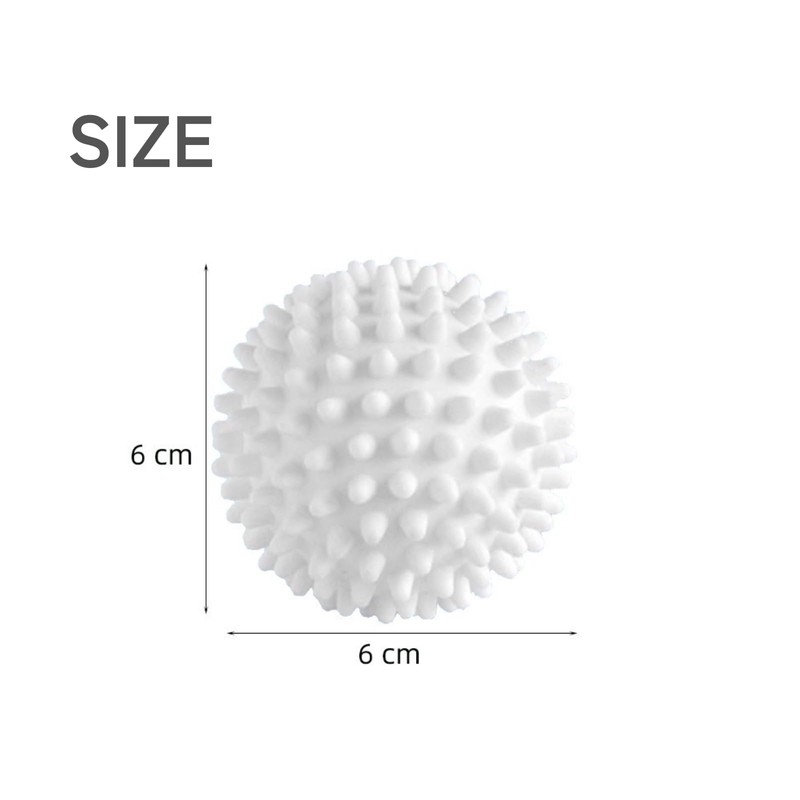 DIZLAS Washing Balls, Laundry Balls, Dryer Balls, Tangle-Free Tangle, Dryer