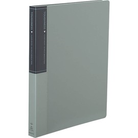 コクヨ ファイル クリアファイル タフネス ミドルリングA4 灰 ラ-F720M