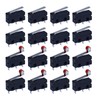 16Pcs Micro Limit Switch 125 250V AC 5A SPDT 1NO