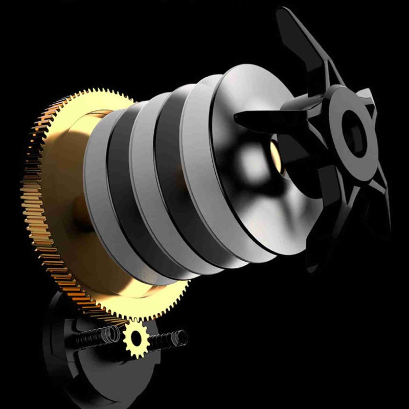 Fishing Reel Casting Reel Baitcaster 7.2:1 High Speed Spinning Reel