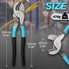 SHALL Cable Wire Cutters,9.44 inches/240 mm,High Hardness Wire Cable Cutting