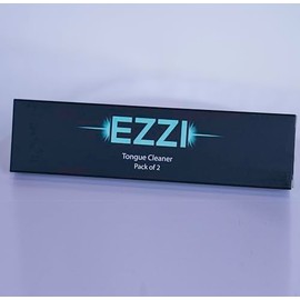 EZZI Raspador De Lengua Para Adultos, Niños Y Aliento Fresco. Limpiador De Placas Hecho De Metal De Acero Inoxidable