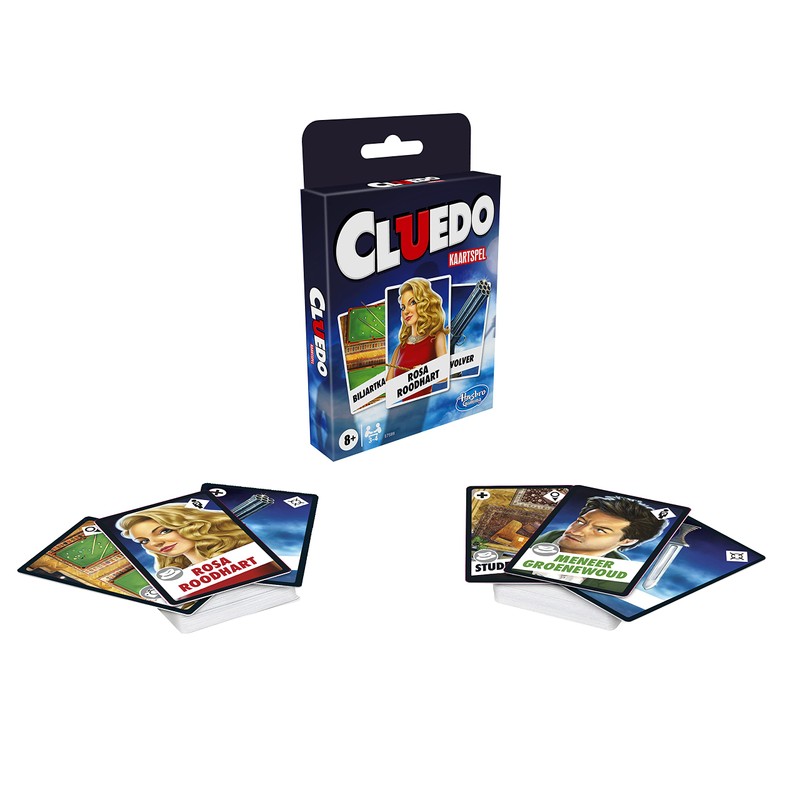 Cluedo Card Game for Children from 8 Years, Strategy Game