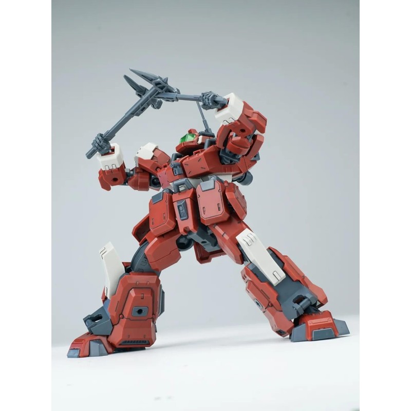 LEBOO Sheik Mainland 1/144 Model Kit,5.5in Boommo-Red Assembled Mecha Action