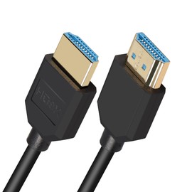 PNGKNYOCN 8K Short HDMI 2.1 Cable1FT/0.3M Ultra High Speed 48Gbps HDMI Cable Support 8K@60HZ, 4K@120HZ, Dynamic HDR, eARC for TV VR Monitor RTX 3090 and More