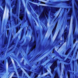WedDecor Shredded Tissue Paper for Gift Boxes - Packaging & Gift Wrapping Filler, Perfect for Hampers, Basket Stuffing & Packing, Christmas, Weddings, DIY and Crafts, Royal Blue, 200g