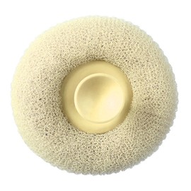 NINFEIQI Cute Ball Massage Shower Sponge, Exfoliating Body Scrubber Mesh Pouf Shower Balls with Suction Cup, White