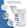 DIN Rail Digital Programmable Timer Switch, THC15A Digital Timer Switch