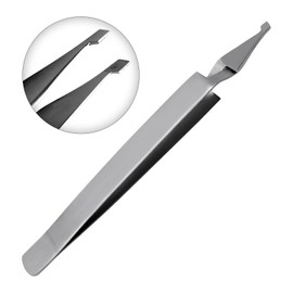 Orthodontic Bracket Removing Placing Self Holding Pliers, Forceps Tweezers 5" Medium Point Stainless Steel (5" Medium Point)