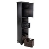 Winsome Wyatt Storage/Organization, Black